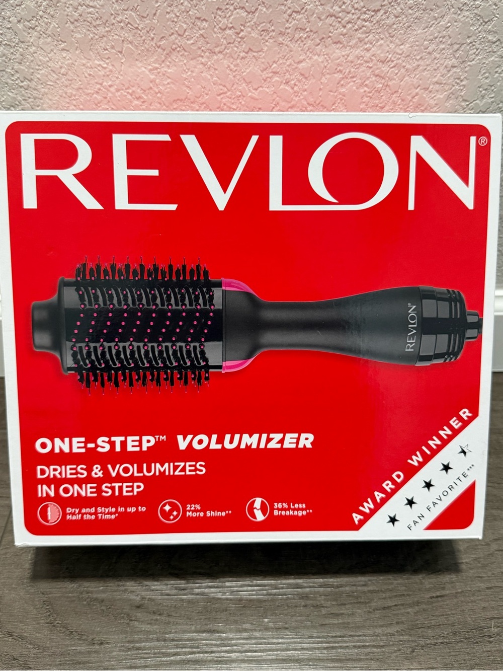 Revlon One Step Volumizer Dries Volumizes In One Step Straightner Detangler